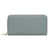 Ungrid Long Wallet with Round Size Blue Gray Women's Zipper, UNG-50860, 29,