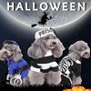 Multiple Type Christmas Pet Costume with Hat Set Cat Dogs Pullover Keep Warm Jumpsuit for Pet Cosplay Party