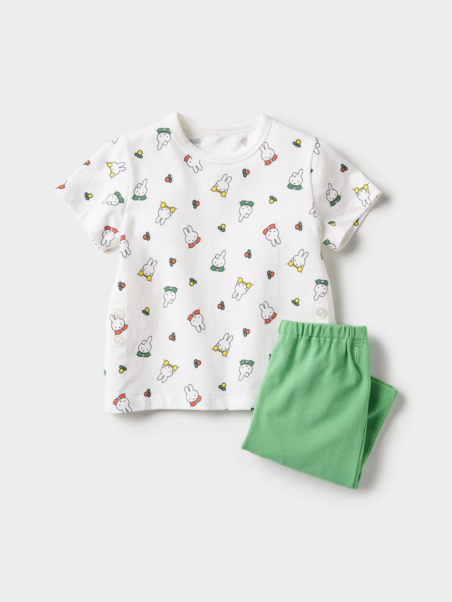 

Uniqlo Япония иллюстрированная книга Коллекция Сухая пижама Miffy 53 GREEN/80