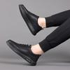 Herren Business Schuhe Schnürschuhe schwarz Mode Freizeitschuhe Herren Luxusmarke Leder Oxfords Atmungsaktiv Herren Bootsschuhe Mokassins