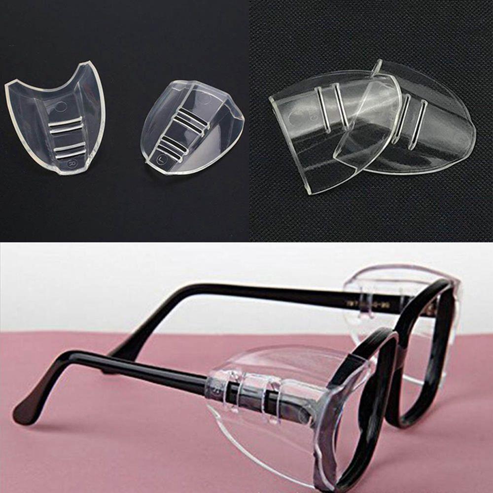 Practical Clear Flexible Safety Glasses Goggles Eye Protection Side Shields