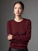 Yangzi Yarn Women's Wool Sweater: 2026 Autumn/Winter Slim Fit Base Layer