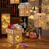 Handmade Mid-Autumn Lantern DIY Kit: Ancient Style Luminous Night Light for Team Gifts