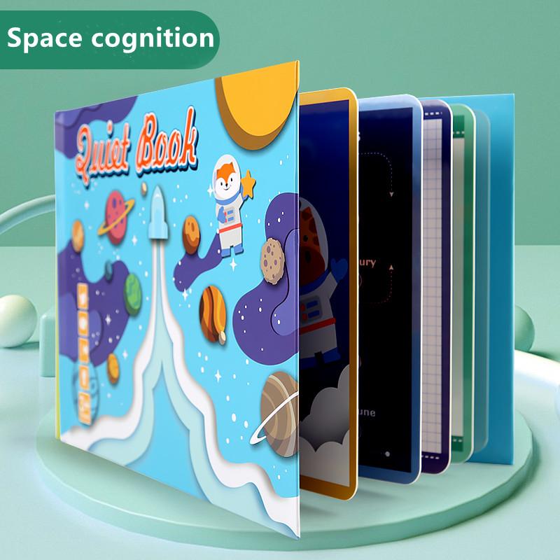 Stickers Magic Quiet Book Puzzle Game Repeated Card Paste Match Animal Cognition Baby Montessori Educational Toys for Kids Gifts
