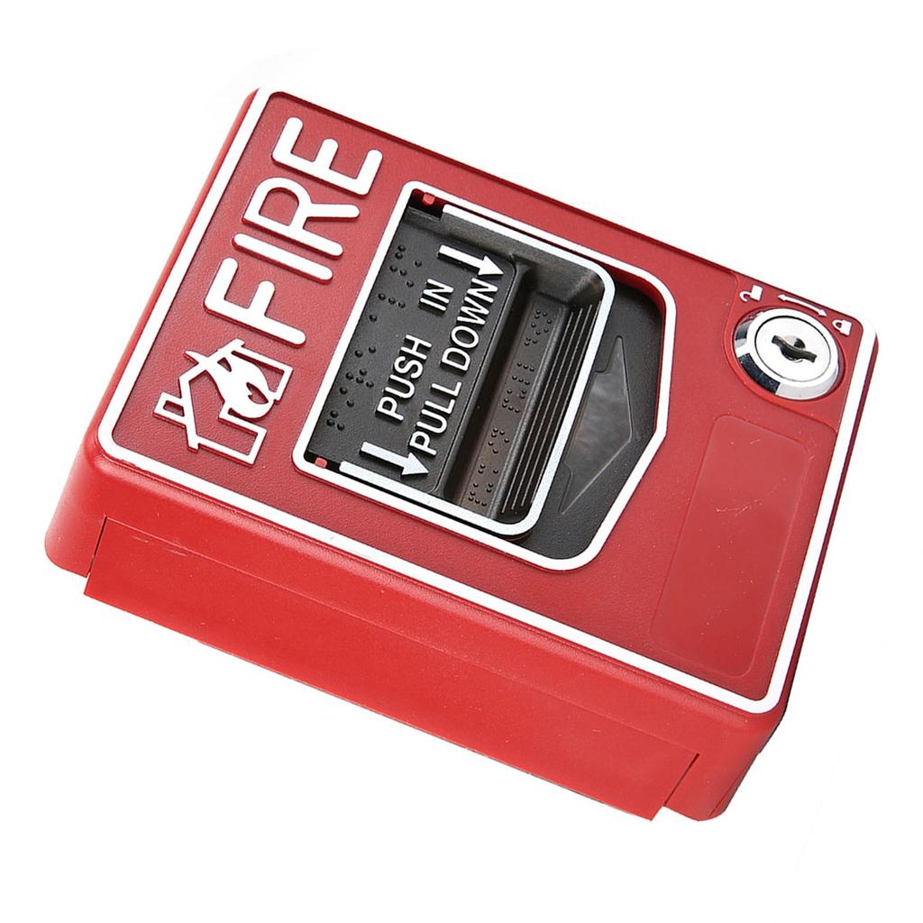 9-28VDC Manuelle Mehrere Draht System Sicherheit Feuer Pull Station Alarm Taste Rufen Punkt Sicherheit