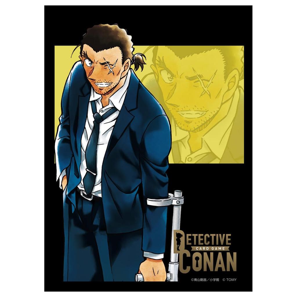 TAKARA TOMY Detective Conan TCG DX Card Sleeve "Yamato Gansuke"