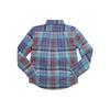 Polo Ralph Lauren Kids SS23 Plaid Color Block Button-Down Long Sleeve Shirt Kids Shirts Blue 323862260-018