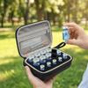 15 Slots Insulin Vial Storage Case Waterproof 1-10ML Insulin Bottle Protector Zippers Closure Wear-resistant Insulin Cooling Bag