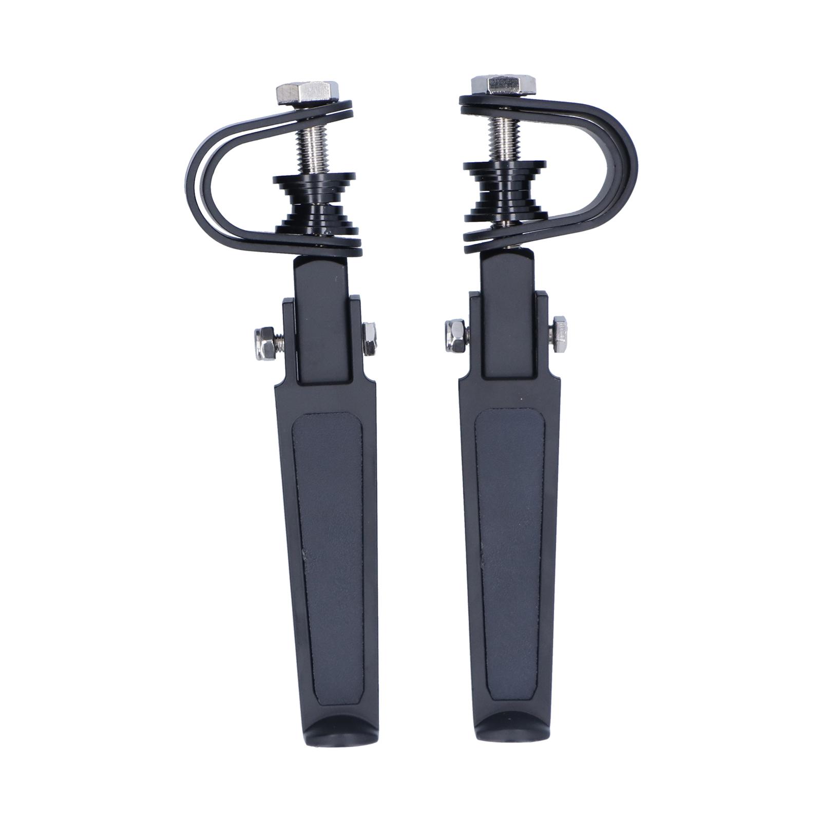 

Motorcycle Foot Pegs Footrest Pedal for 1 ‑ 1‑1 4in Engine Guards Replacement for FXDFSE FLHTCSE FLHRSEI