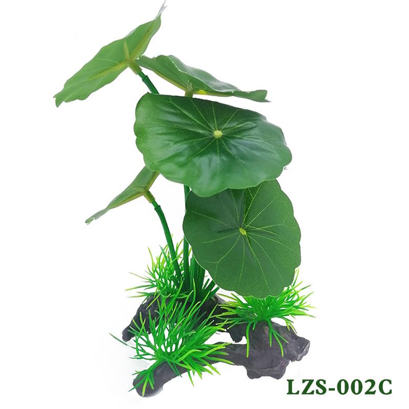"Simulation Kunststoff Lotus & Wassergras Aquarium Dekoration"