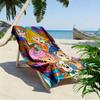 Bubble Guppies Inspired 2D Flat Print Beach Towel, Large Soft Quick Dry Towel for Beach Camping SwimmingXSTJ0915292