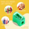 Adorox 72 Count - Plastic Handheld Pencil Sharpener for Classroom, School, Office, Kids’ Party Favors & Art Supplies