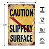 Vintage Metal Sign Swamp Rustic Wall Art Decor for Home Garage Bar Cafe 20x30cm