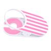 Clip On Cup Holder Universal Fit Strong Grip Non Slip Silicone Pad Desk Drink Holder Clip Pink