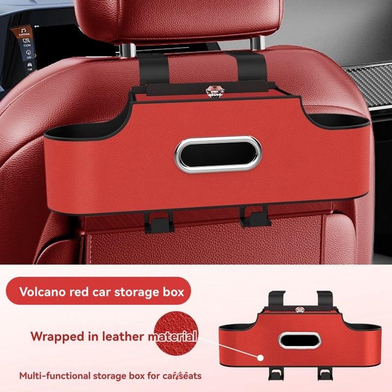 ABLZ-Car Universal Cup Holder Storage Box Multifunctional Seat Back High-Capacity Storage Rack Car Interior Accessories