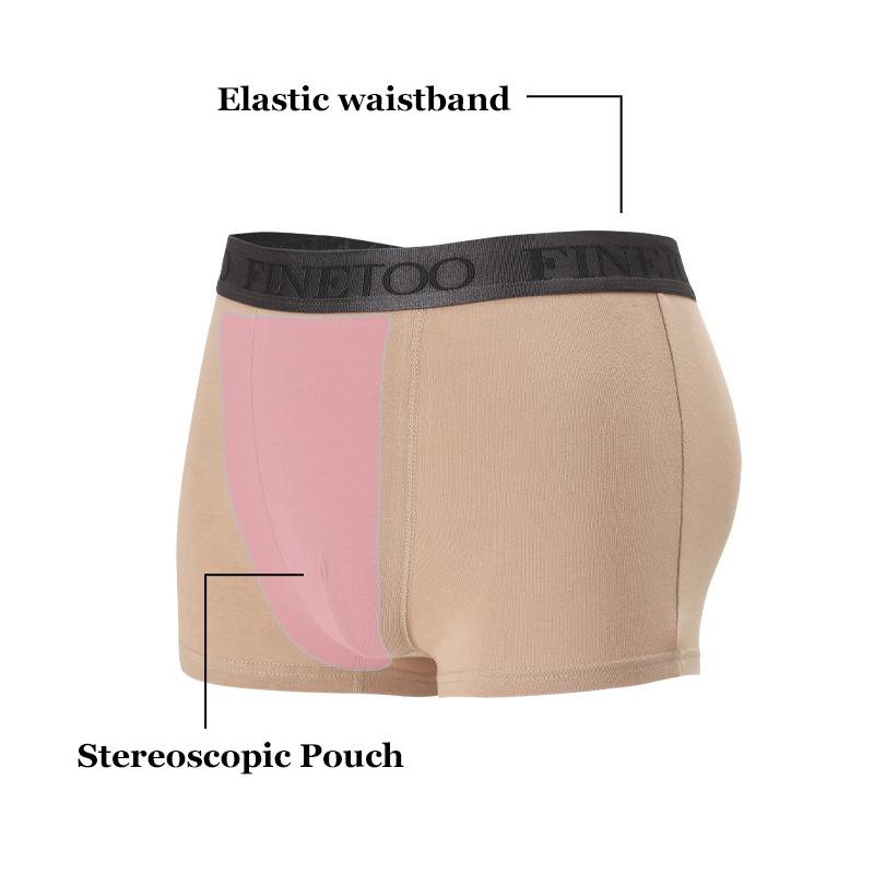 Man Cotton Boxers Breathable Underwear Mens Comfortable High Stretch BoxerShorts Letter Printed Panties Lingerie S-XXL