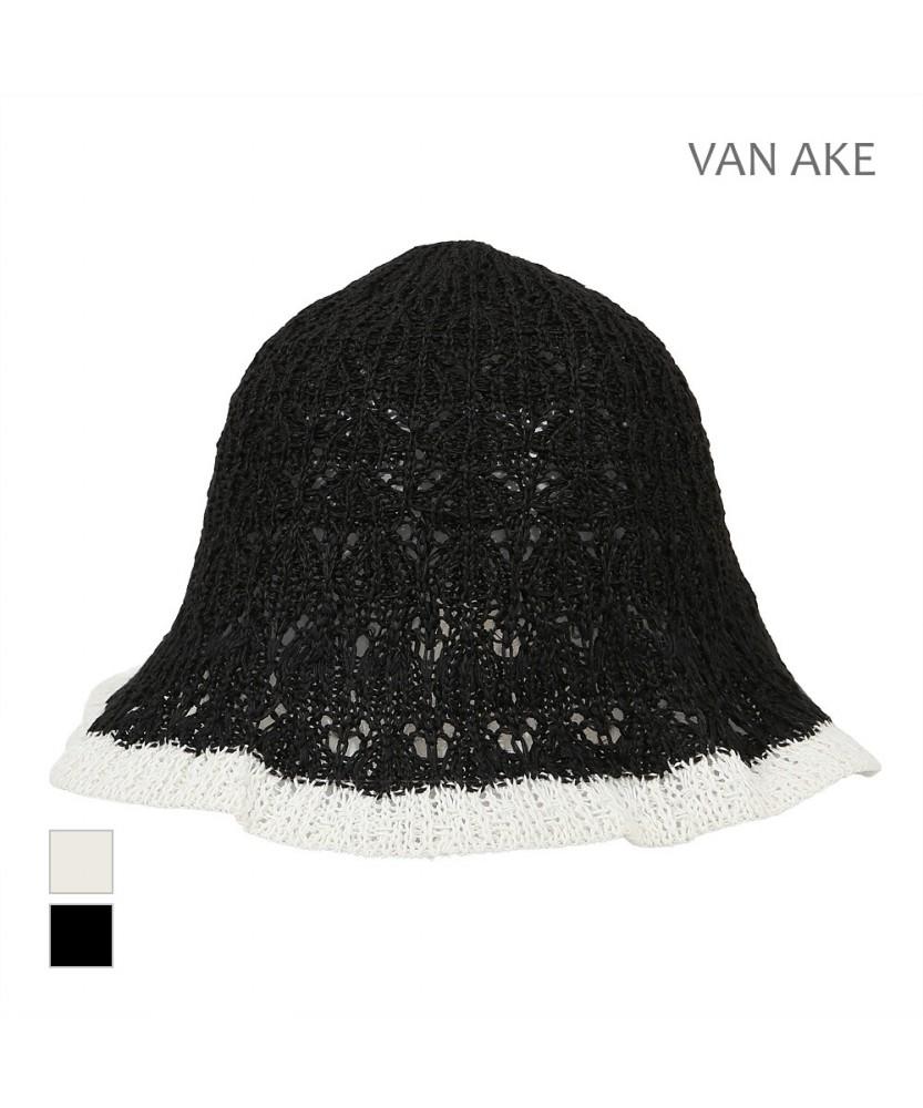 VANAKE Contrast Brim Knit Hat_Vb46Amq304Z