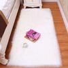 Plush Soft Sheepskin Bedroom Carpet Imitation Wool Pad Long Hair Rug Sofa Cushion White Rugs Red Living Room Fur Carpet 25*36cm