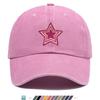 Pc Gradient Star Trucker Hat with FivePointed Cap  Adjustable Buckle Closure QuickDry Breathable Suitable for Outdoor Sport
