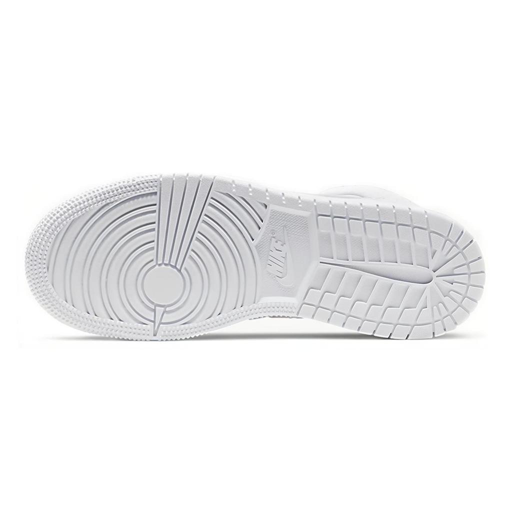Jordan 1 Mid GS Triple White 554725-130