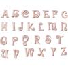 Pink English Letter Embroidery Patch for DIY Clothing