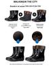 Men's Extra Large Waterproof Non-Slip Fishing Boots: Thick, Wear-Resistant, Warm, High-Cut Rain Boots