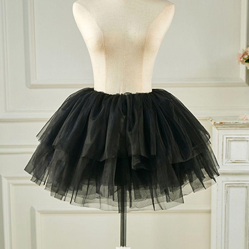 Women's Fluffy Lolita Petticoat: Short Cosplay Dog Skirt, Versatile Underskirt, Wearable Outside
