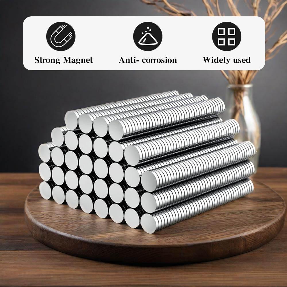 4x1.5mm Imans Refrigerator Magnets for DIY Office Whiteboard Workshop Suitable Tools Home Workplace