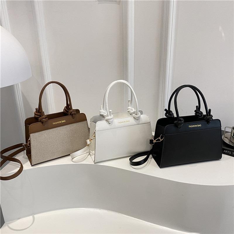 Retro Handbag Bag Ladies Summer New Texture Niche Large Capacity Hand Carry Tote Shoulder Messenger Bag