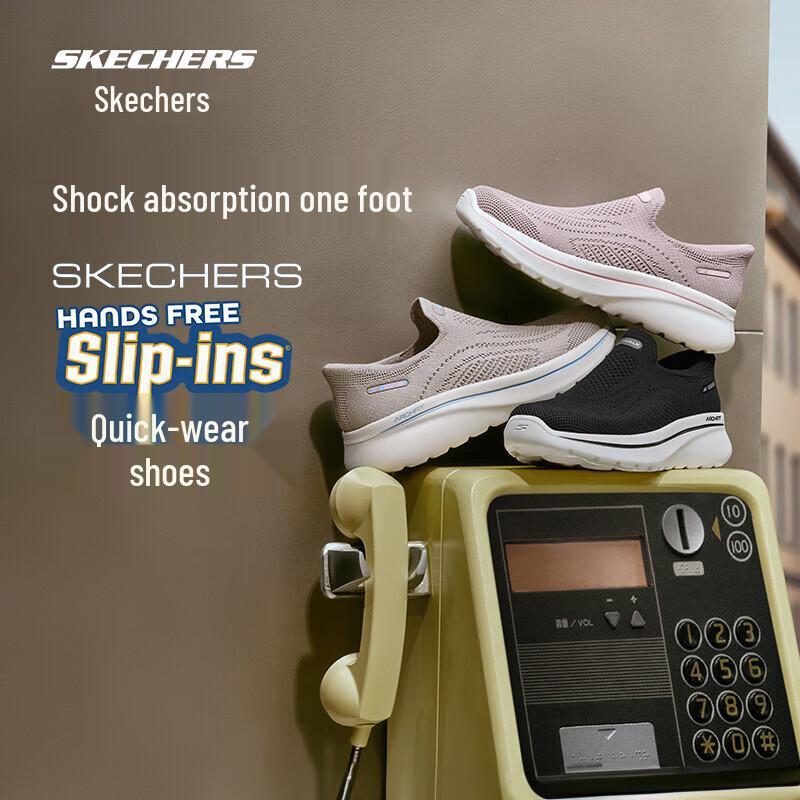 Skechers Women s Cushioned Slip-On Walking Shoes 125843 38