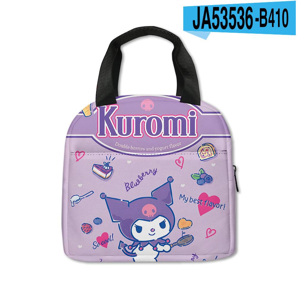 Cartoon Thermal Insulation Lunch Bag Portable Portable Lunch Bag Lunch Box Bag Student Office Worker With Meal Storage Bag
