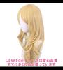 CaseEden Cosplay Wig, Long Wavy Hair, 60cm, Heat Resistant, Gold Blonde, Includes 2 Wig Nets