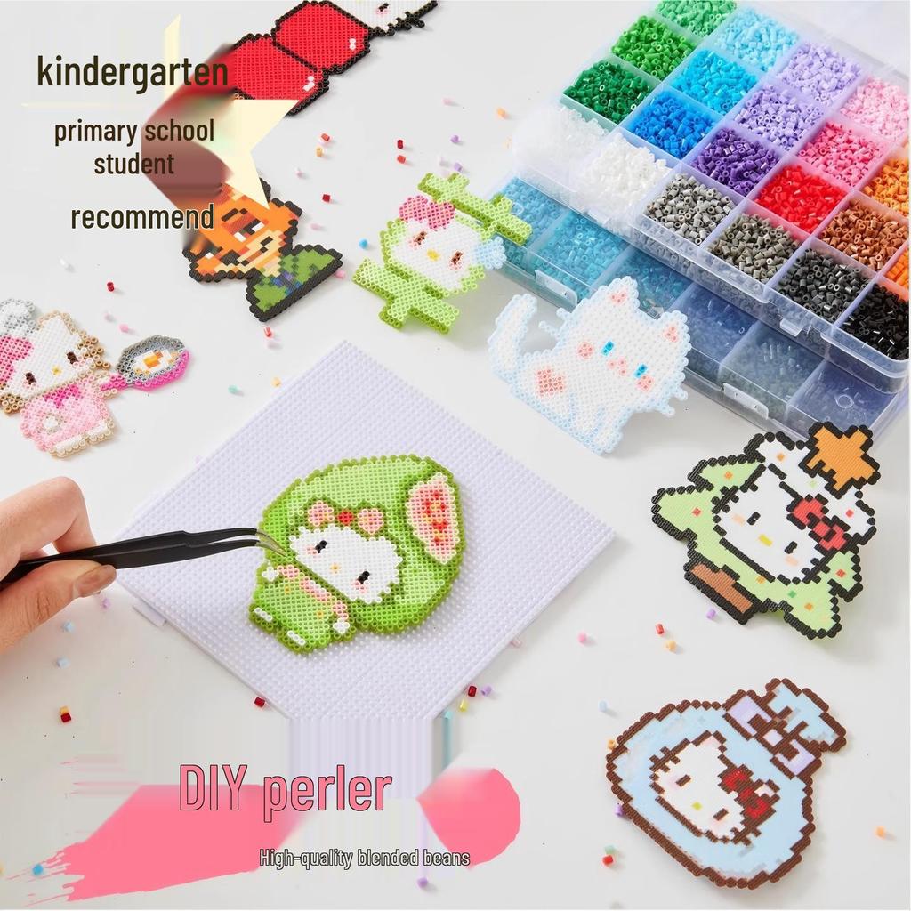 Full Set of 221 Fusion Bead Colors: DIY Puzzle Toy for Children's Early Learning