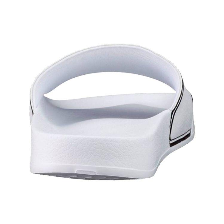 Puma Leadcat Outdoor Beach Leather Patch Non-Slip Slide Sandals Unisex Footwear White Black 360263-08