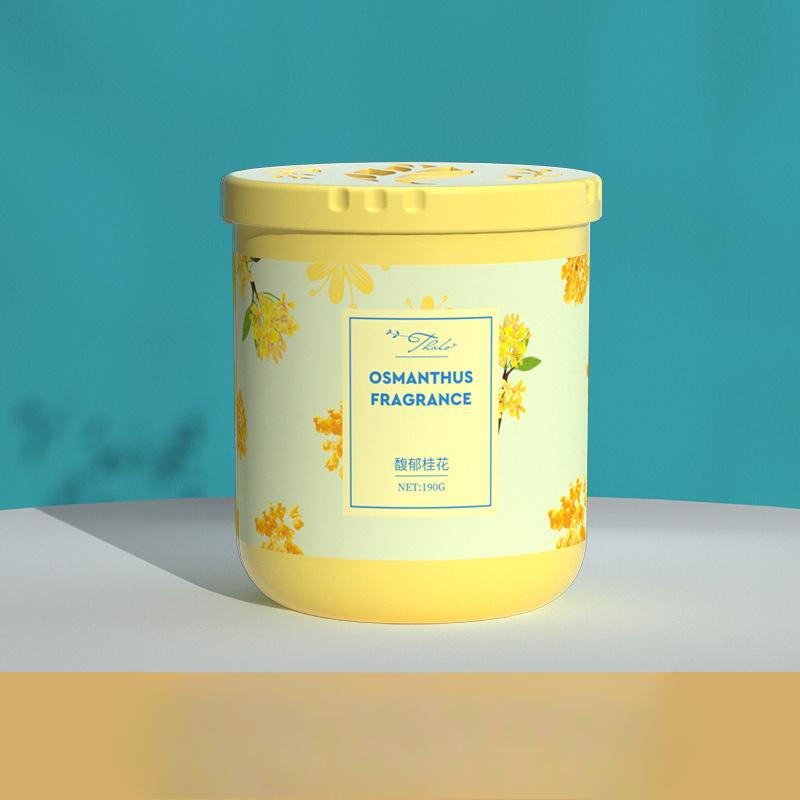 

Perfume Air Freshener Ice Cream Aromatherapy Long-lasting Fragrance Deodorizing Solid Balm Indoor Osmanthus/9095G