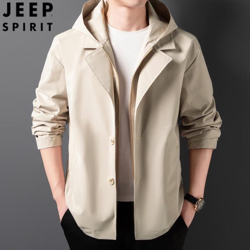 Мужская повседневная куртка с капюшоном JEEP SPIRIT M