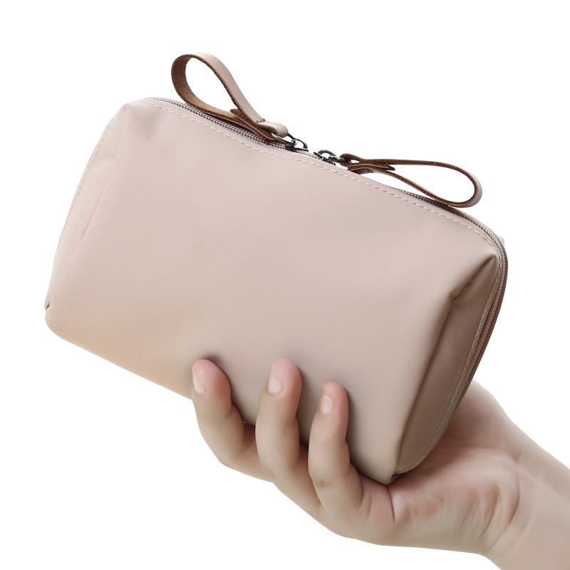 1 borsa per cosmetici solida per PC, borsa per trucco da donna, borsa da toilette, custodia impermeabile per trucco