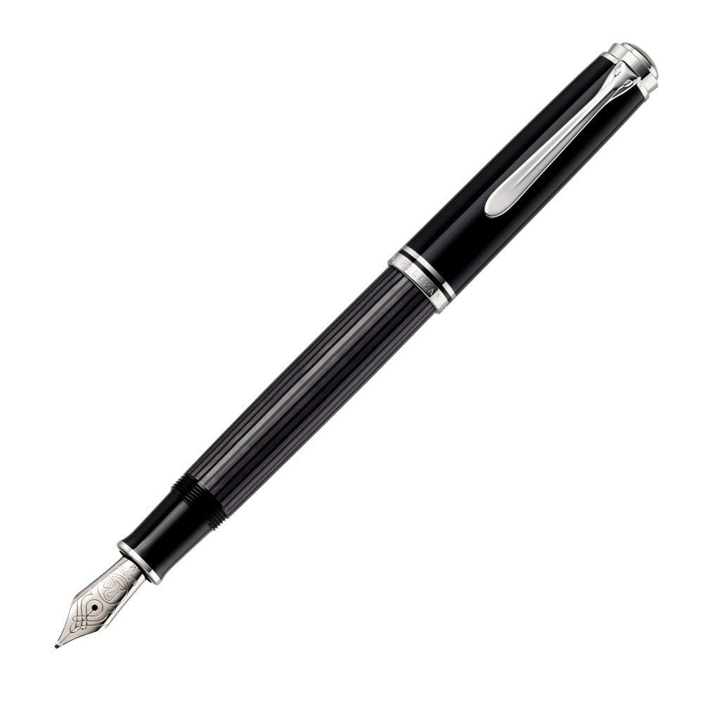 

Pelikan PELIKAN Fountain Pen Souveraine M605 Black Stripe CT Inhalation Type EF Extra Fine Font