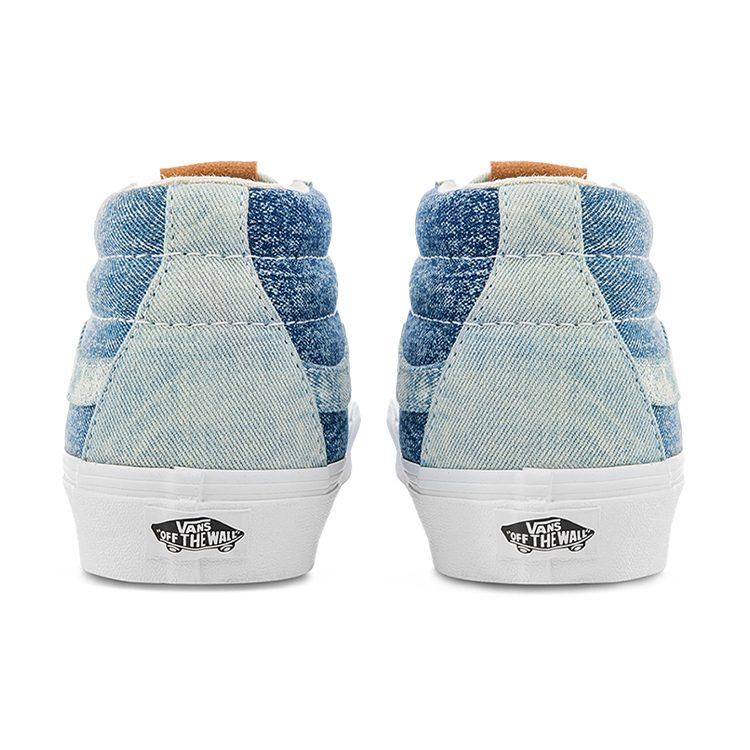 Sk8 Vans-Mid 'Washed Denim' VN0A3WM3448
