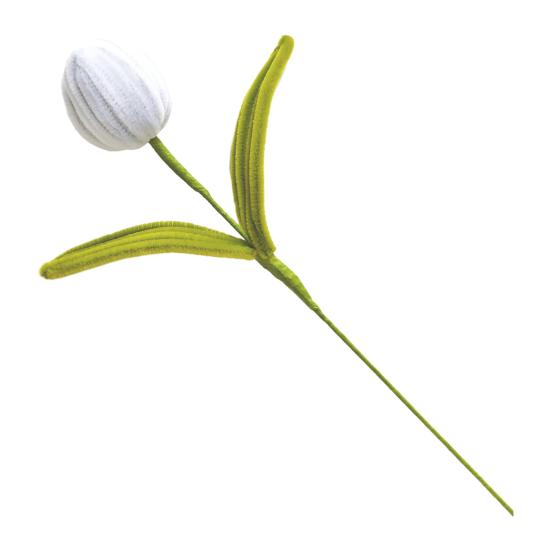 Flori Artizanale din Curățător de Pipe Flori de Lalea Artificiale Conservate Cadouri pentru Femei Iubită