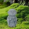 Buddha Aquarium Decor Cute Mini Small Monk Figurine Decor Desk Sculpture Buddha Statue for Car Garden Desktop Decoration Outdoor