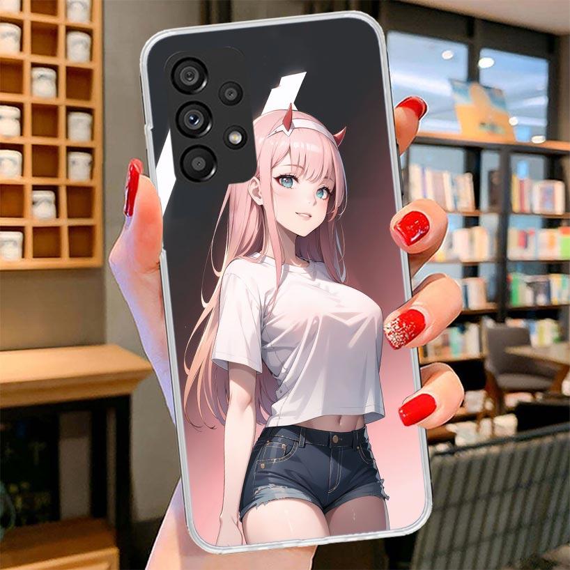 Zero Two Darling In The Franxx 02 Phone Case For Samsung Galaxy A17 A37 A57 A16 A26 A36 A56 A15 A25 A35 A55 A14 A24 A34 A54 A13