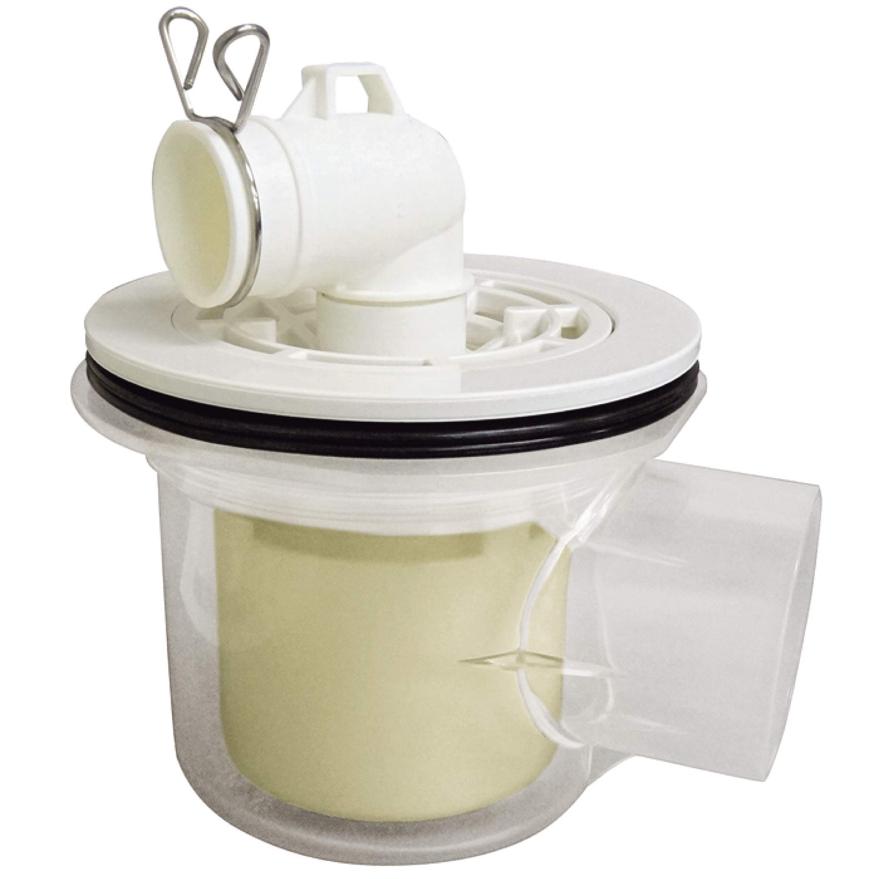 

Miyako Horizontal Pull Trap, Transparent, M44PETX 50 Super White