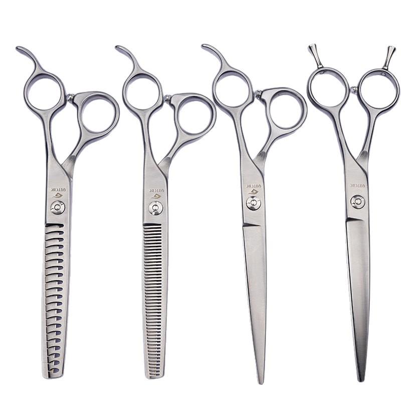 7-inch Matte Finish Pet Grooming Shears for Fine Trimming and Styling