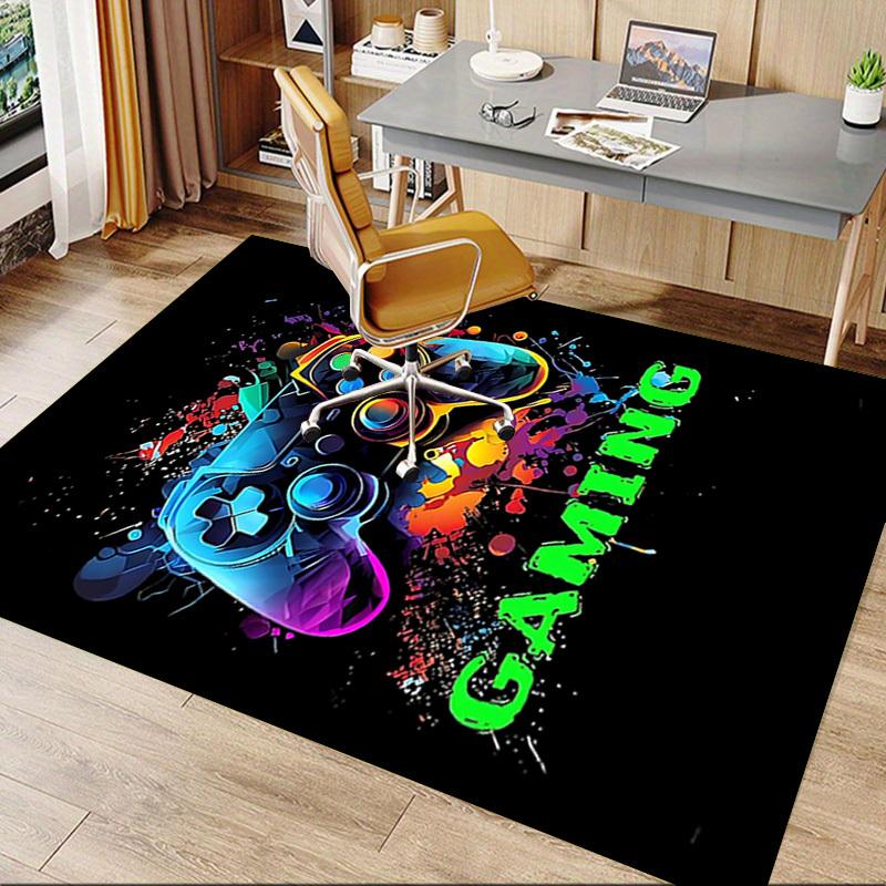 1PC Gaming Controller Extra Large Non Slip Floor Carpet, Office, Family, Bedroom, Studio Large Area Rug Indoor Rugs