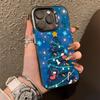 Christmas tree is suitable for Apple 16 mobile phone case iPhone13Pro laser 14max anti-drop 12 high-quality colored silver 15.