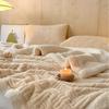 Tavalon Double-Layer Lamb's Wool Carved Blanket - Multifunctional Leisure Nap Cover
