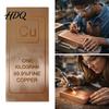 Solid Copper Collectible Bar Ornament High Purity Decorative Ingot Natural Decor Table Display Art