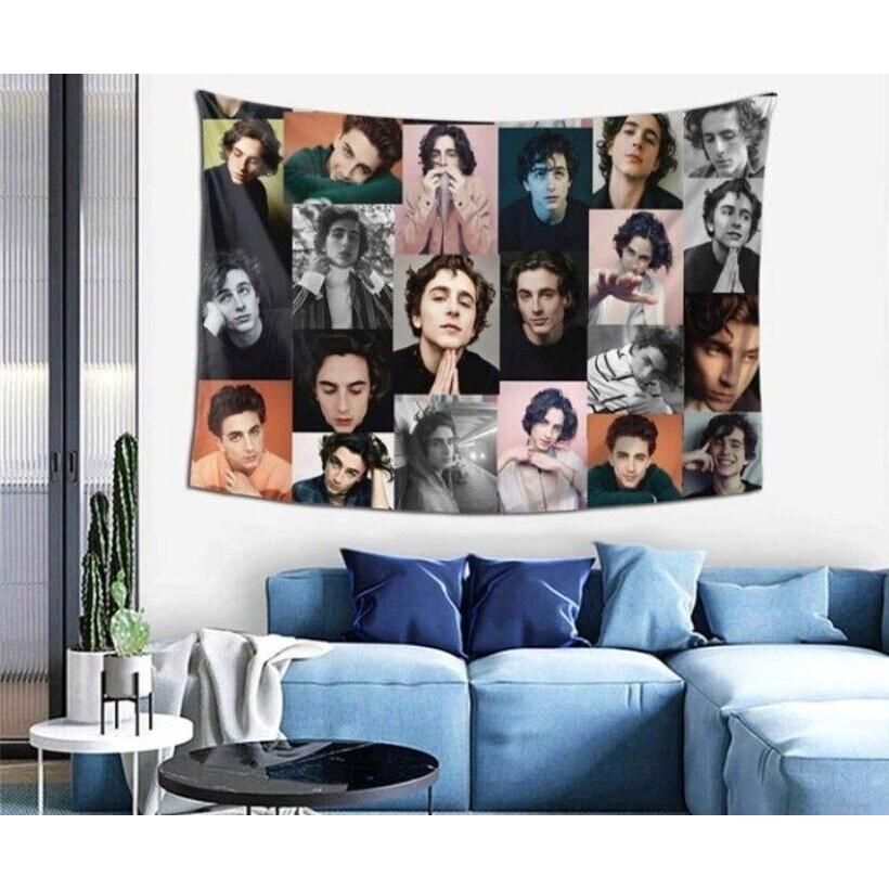 Timothée Chalamet Tapestry Art Banner Art 75x100