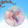 Kaijit - Beautiful Hummingbird Wind Spinner, Outdoor Garden Decor with Infinite Rotation | Wind-Powered Hanging